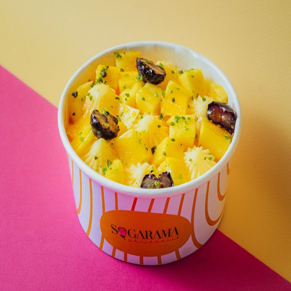 Mango, Lemon & Blueberry Dessert Tub