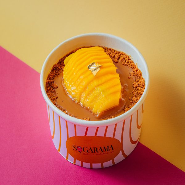 Biscoff & Mango Cheesecake Tub
